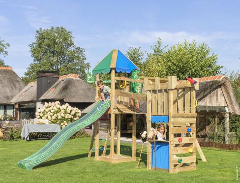 Jungle Explorer | Parque infantil de madera con columpio