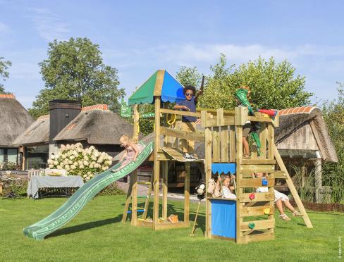 Jungle Explorer | Parque infantil de madera con columpio doble